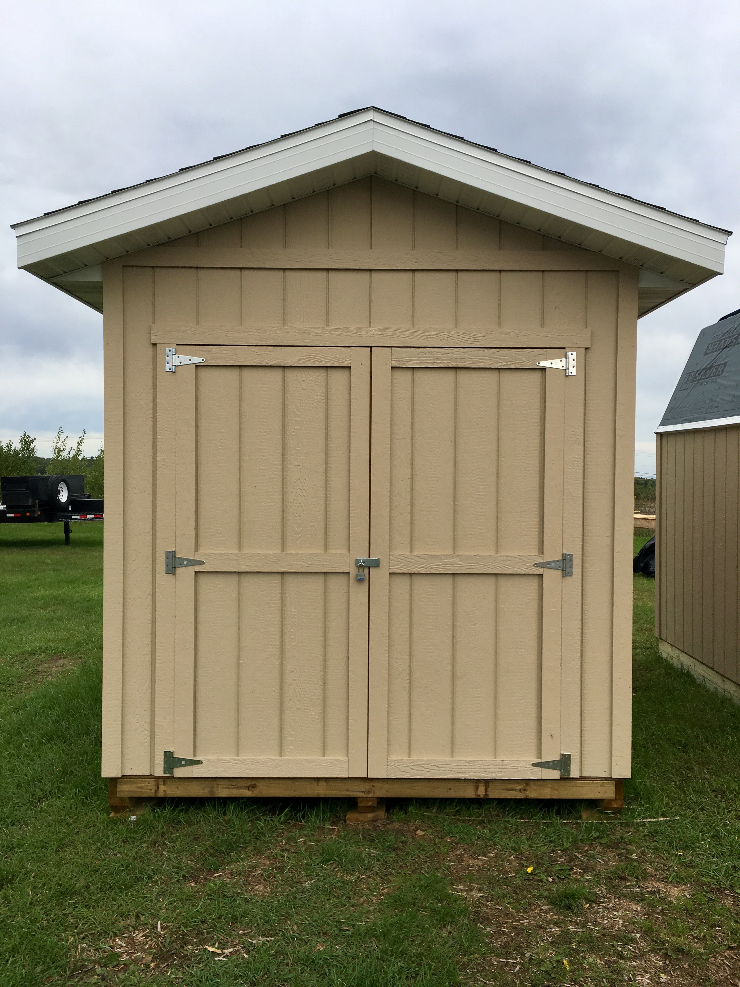 10 x 12 shed with garage door 