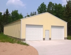 Negaunee Owner Chose from 25 Different Colors for Their Pole Barn