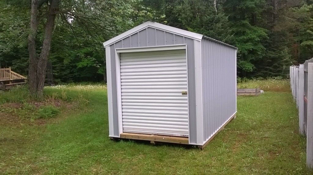 Full view of the 8' shed in Gwinn