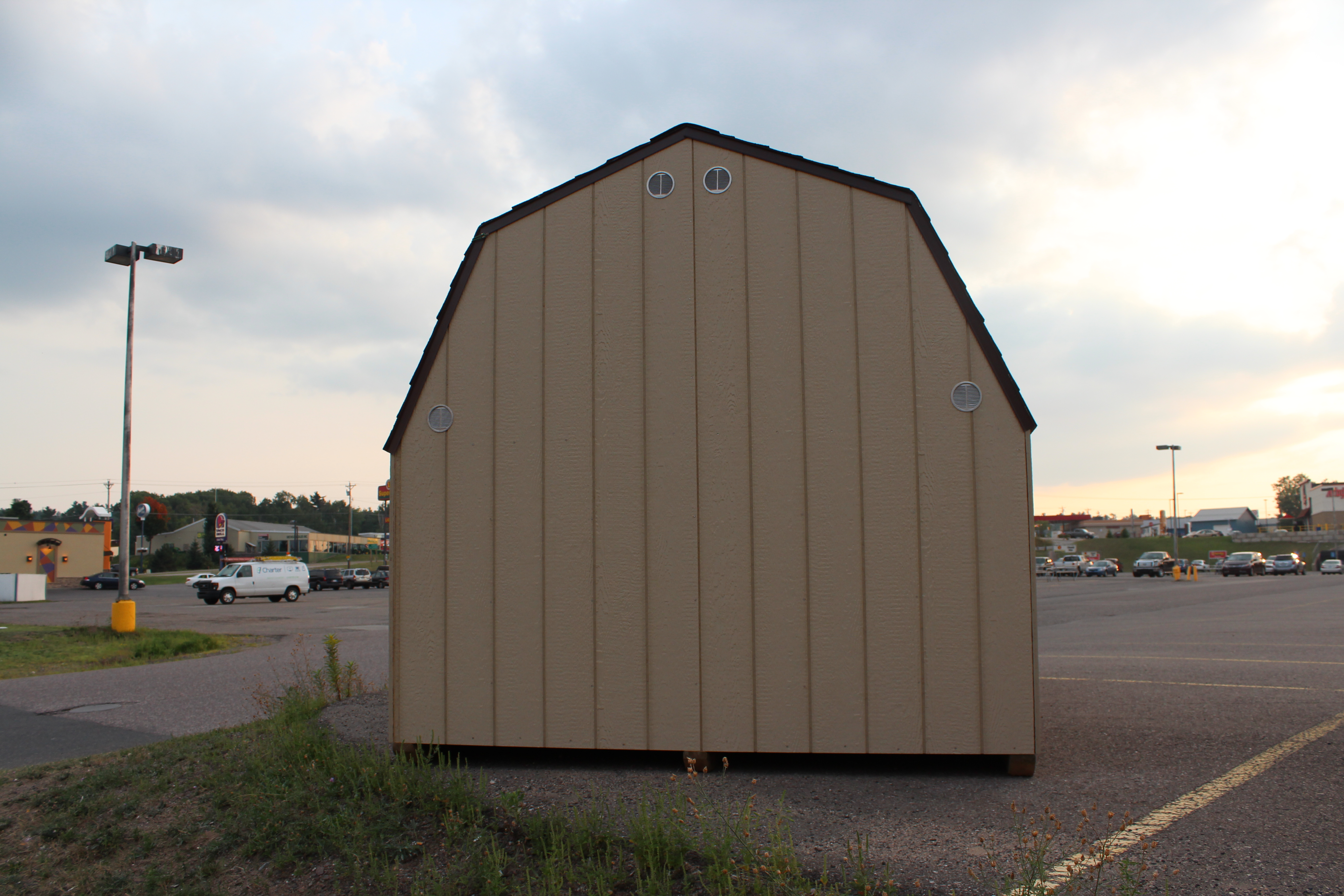 Premium 8'x16′ Gambrel Storage Shed with a Great Price ...