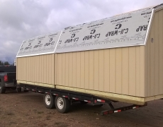 Premium Constructs Three Sheds to Compliment Habitat For Humanity’s Recent Work