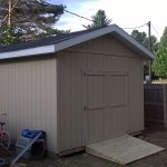 Premium Pole Buildings and Storage Sheds 12x16 gable shed in harvey 01