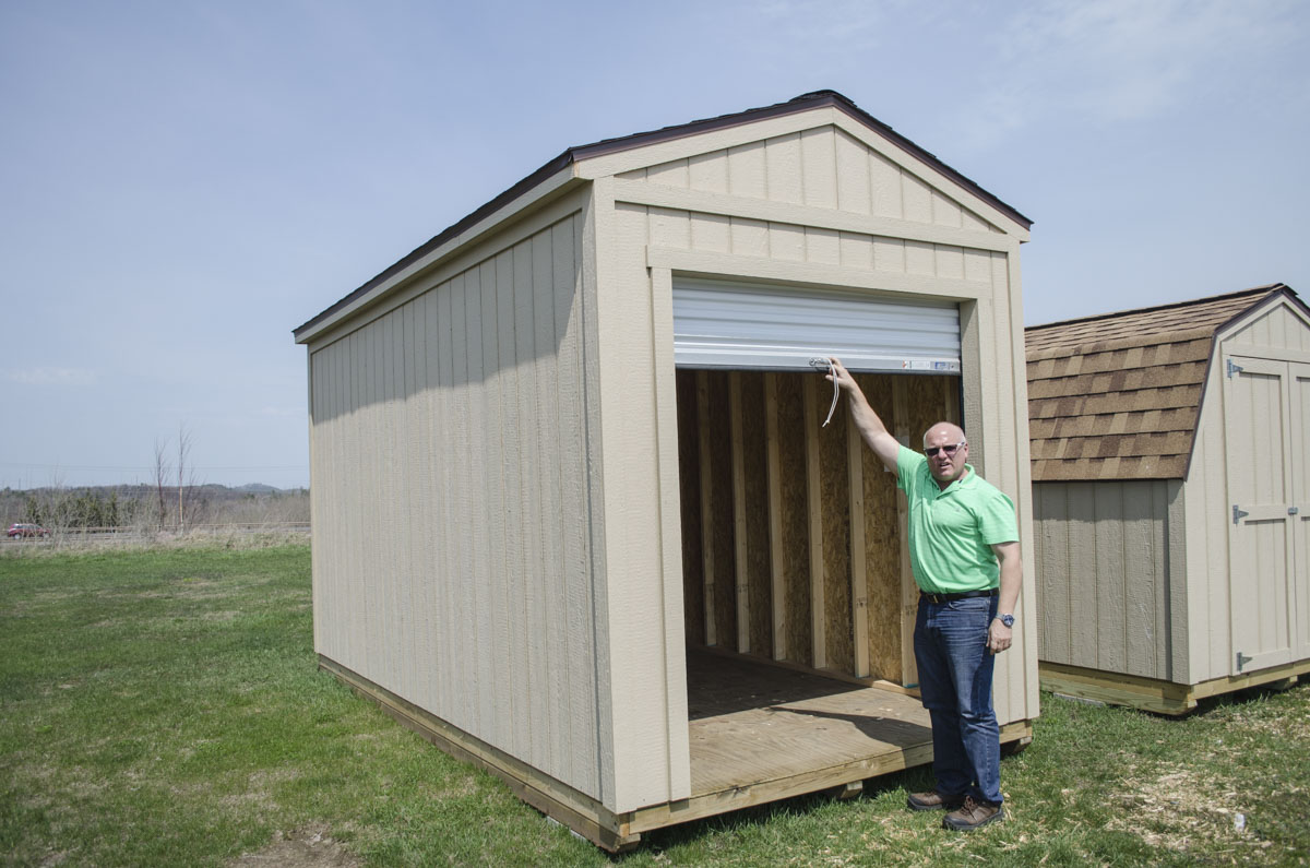 roll into summer with a brand new gable shed with a roll