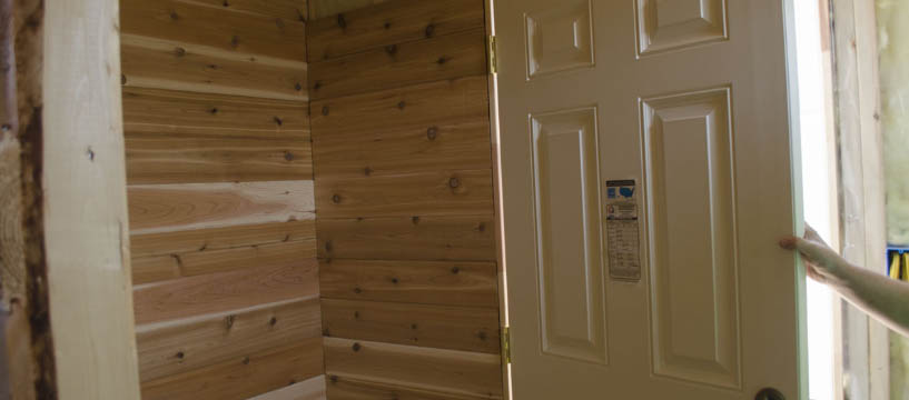 Premium Sheds Sauna Construction